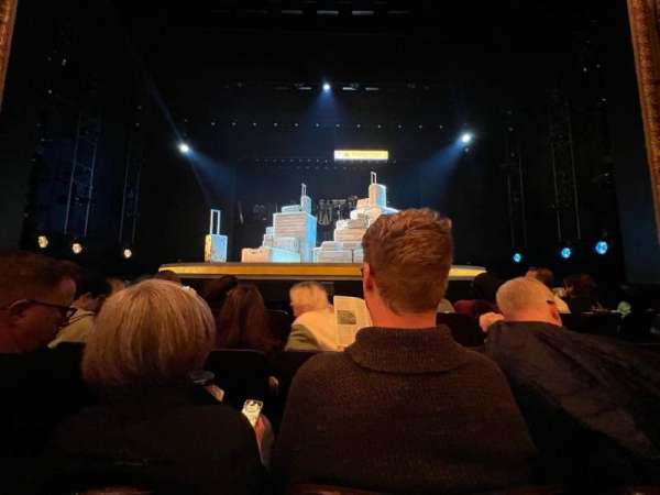 Longacre Theatre, section: Orchestra C, row: D, seat: 108