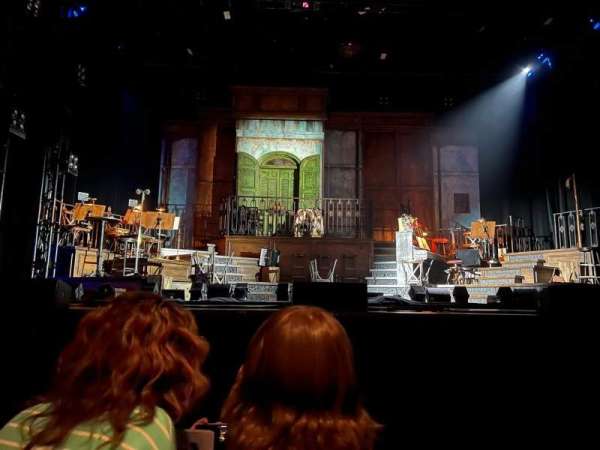 Bass Concert Hall, section: Pit, row: 2, seat: 115