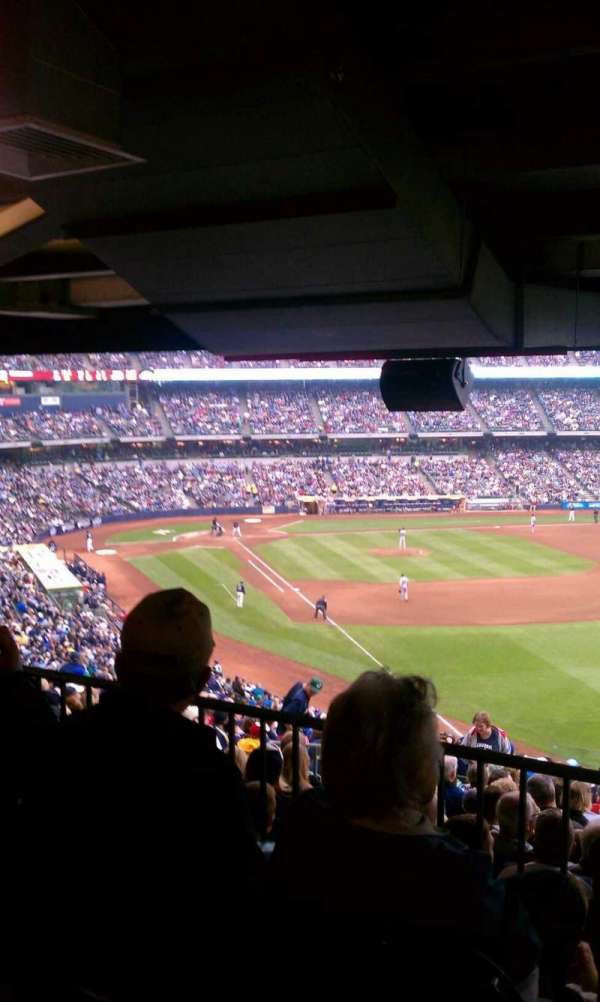 American Family Field, section: standing room only, seat: table
