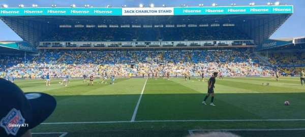 Elland Road, section: C19, row: DD, seat: 111