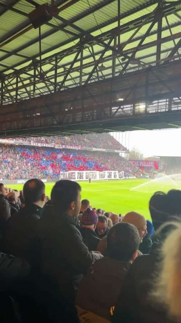 Selhurst Park, section: AW-V, row: 28, seat: 119