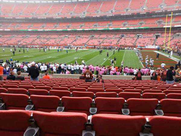 Huntington Bank Field, section: 112, row: 17, seat: 12