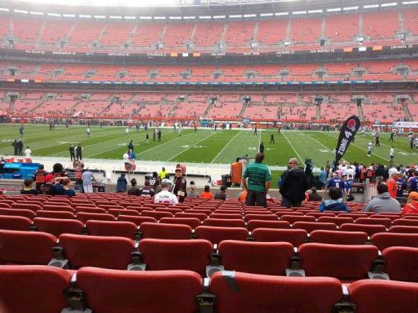 Huntington Bank Field, section: 110, row: 16, seat: 13