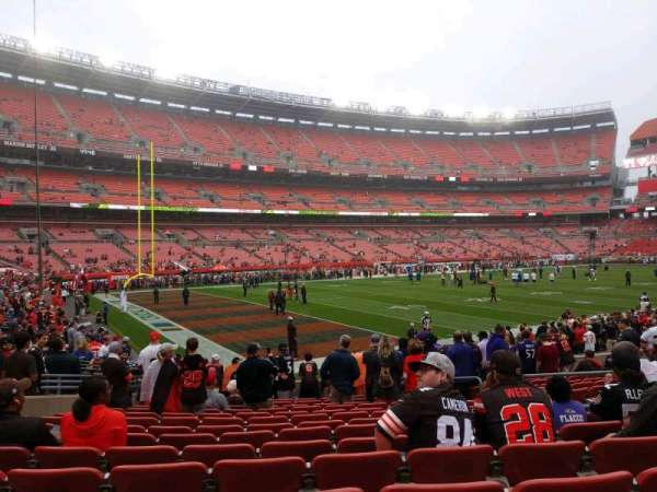 Huntington Bank Field, section: 102, row: 14, seat: 14