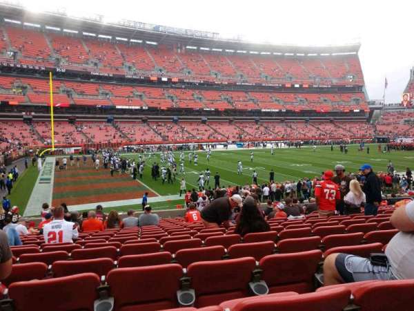 Huntington Bank Field, section: 129, row: 19, seat: 12