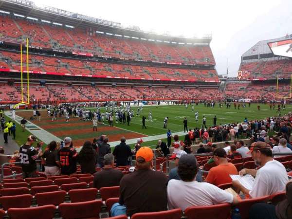 Huntington Bank Field, section: 127, row: 13, seat: 8