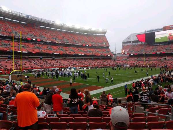 Huntington Bank Field, section: 125, row: 14, seat: 8