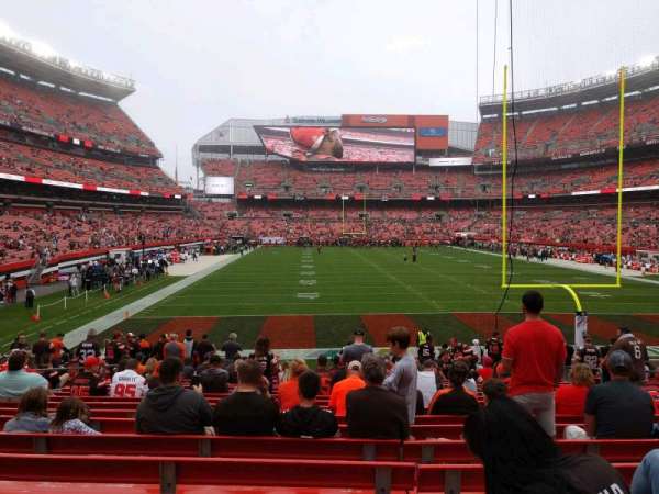 Huntington Bank Field, section: 119, row: 18, seat: 11