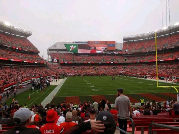 Huntington Bank Field, section: 118, row: 20, seat: 22