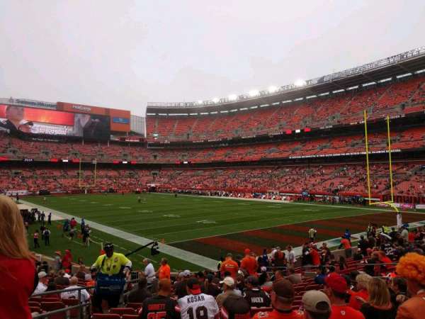 Huntington Bank Field, section: 117, row: 17, seat: 5
