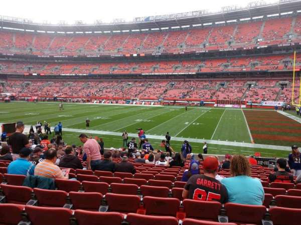 Huntington Bank Field, section: 112, row: 17, seat: 15