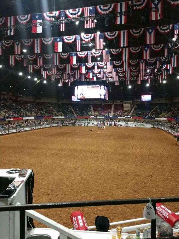 Will Rogers Coliseum, section: 3, row: 1, seat: 1