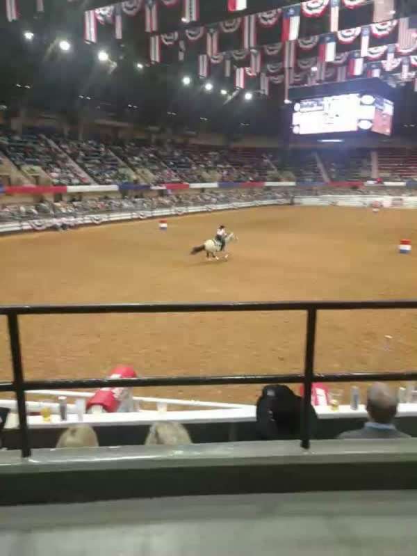 Will Rogers Coliseum, section: M, row: 2, seat: 3