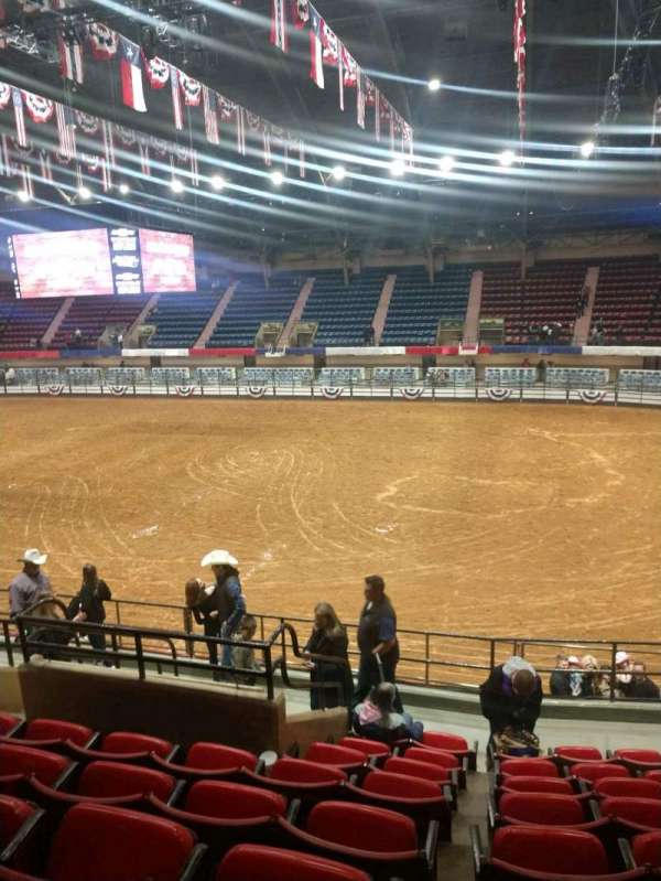 Will Rogers Coliseum, section: V, row: 8, seat: 7