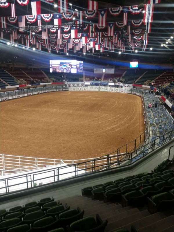 Will Rogers Coliseum, section: N, row: 8, seat: 3