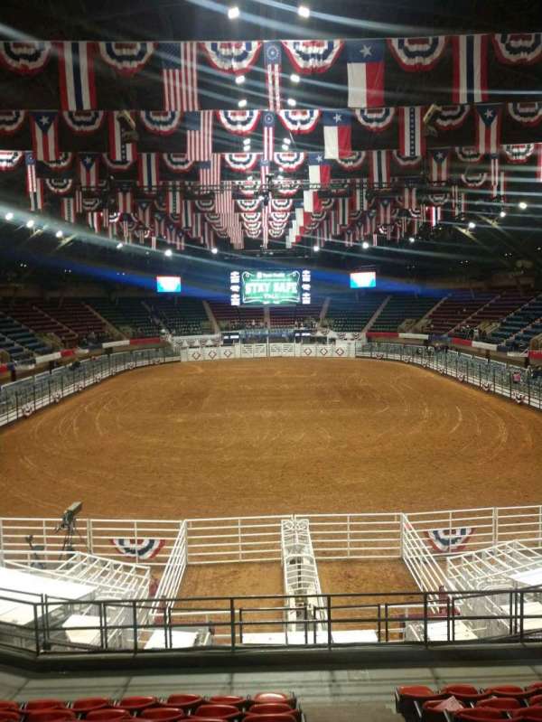 Will Rogers Coliseum, section: 4, row: 8, seat: 18
