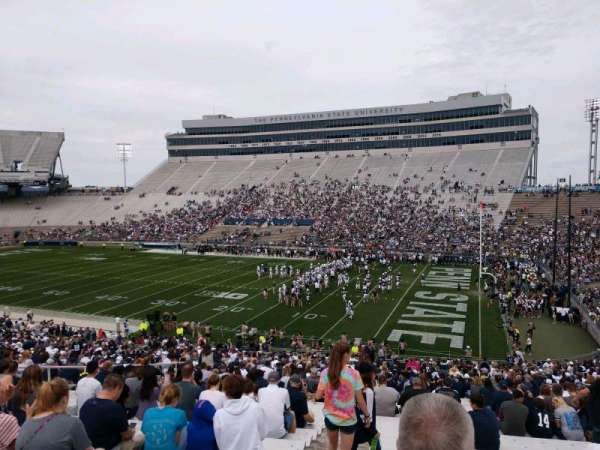 Beaver Stadium, section: WA, row: 33, seat: 1