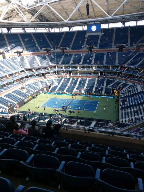 Arthur Ashe Stadium, section: 333, row: K, seat: 10