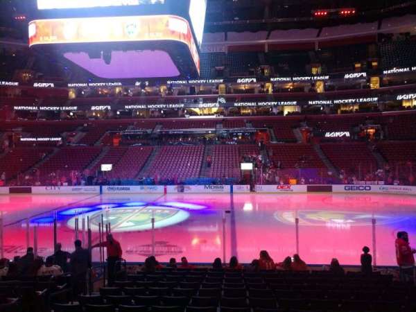Amerant Bank Arena, section: 117, row: 13, seat: 9
