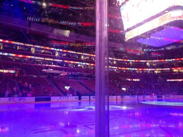 Amerant Bank Arena, section: 121, row: 1, seat: 4