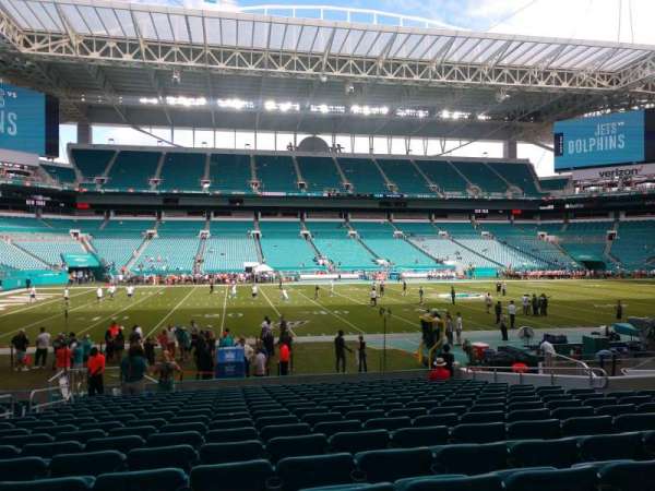 Hard Rock Stadium, section: 148, row: 17, seat: 18