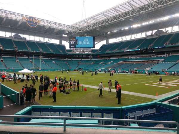 Hard Rock Stadium, section: 110, row: 4, seat: 22