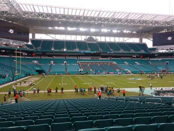 Hard Rock Stadium, section: 121, row: 25, seat: 12