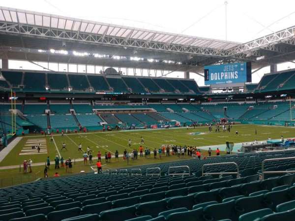 Hard Rock Stadium, section: 122, row: 28, seat: 10