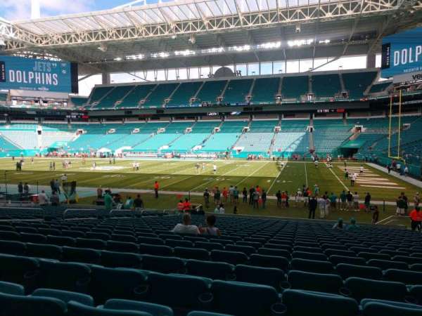Hard Rock Stadium, section: 143, row: 23, seat: 11