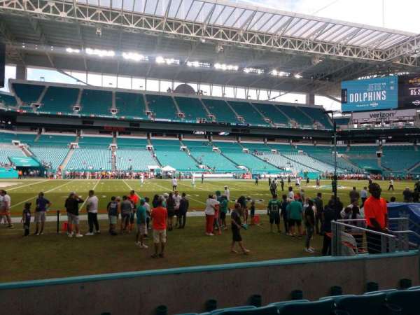 Hard Rock Stadium, section: 149, row: 4, seat: 8