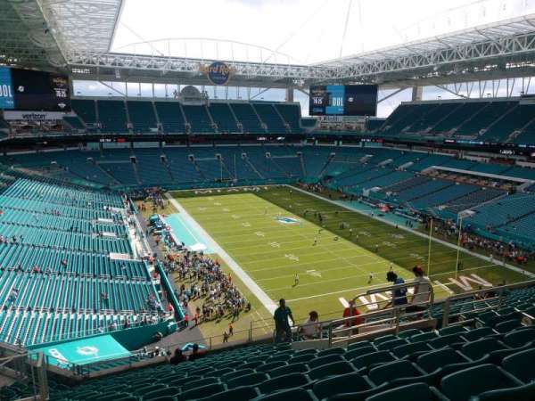 Hard Rock Stadium, section: 308, row: 16, seat: 10
