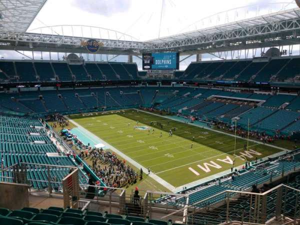 Hard Rock Stadium, section: 309, row: 13, seat: 9