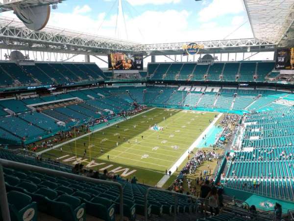 Hard Rock Stadium, section: 328, row: 23, seat: 22
