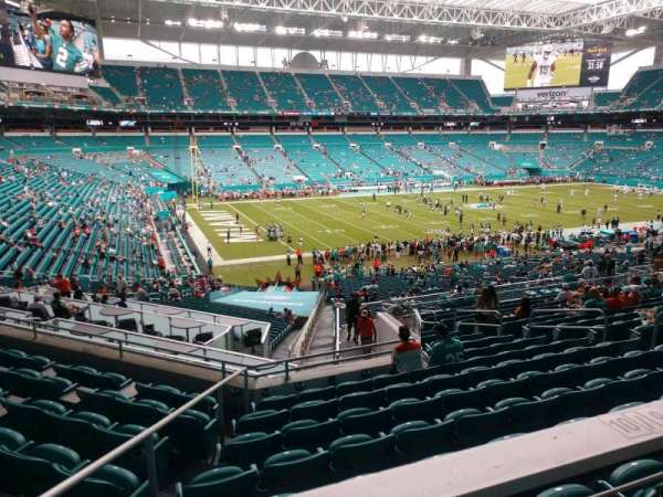 Hard Rock Stadium, section: 251, row: 19, seat: 6