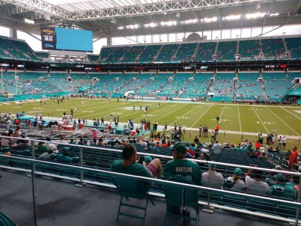 Hard Rock Stadium, section: 244, row: 2, seat: 4
