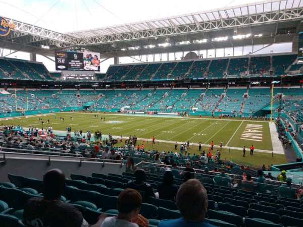 Hard Rock Stadium, section: 242, row: 11, seat: 10