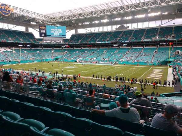 Hard Rock Stadium, section: 242, row: 5, seat: 5