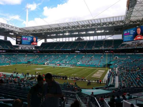Hard Rock Stadium, section: 241, row: 11, seat: 19