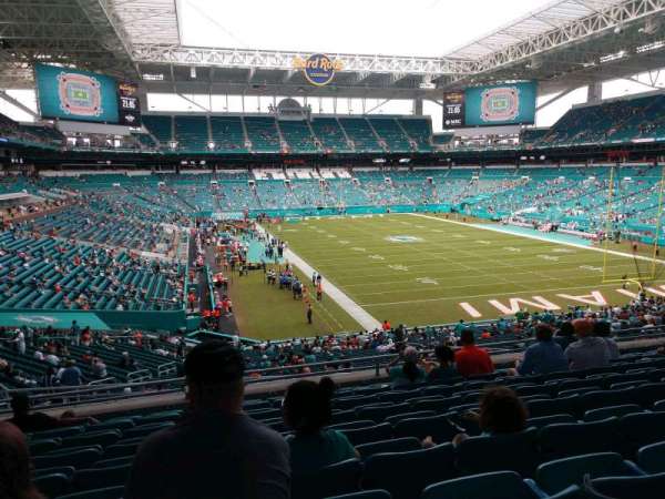 Hard Rock Stadium, section: 235, row: 9, seat: 18