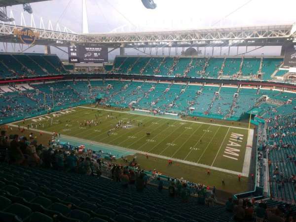 Hard Rock Stadium, section: 342, row: 25, seat: 4