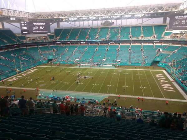 Hard Rock Stadium, section: 344, row: 23, seat: 10