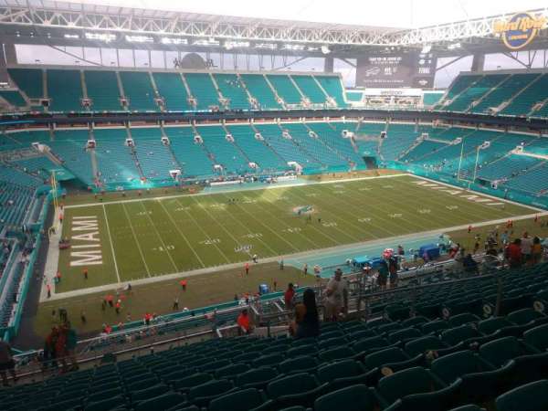 Hard Rock Stadium, section: 350, row: 19, seat: 10