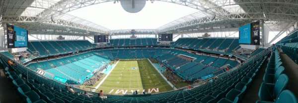Hard Rock Stadium, section: 303, row: 19, seat: 16