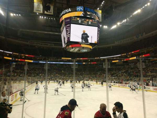 PPG Paints Arena, section: 108, row: c, seat: 9
