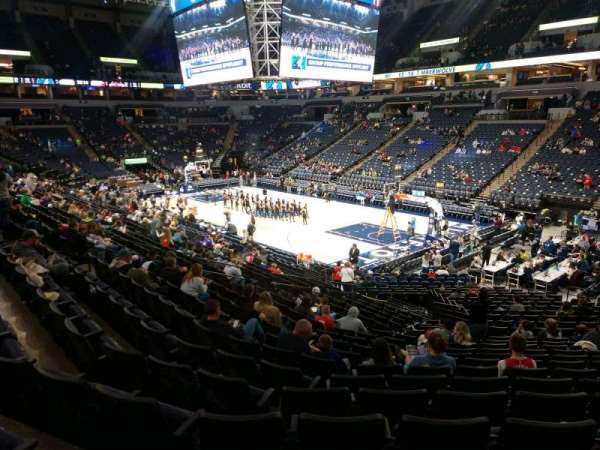 Target Center, section: 126, row: T, seat: 13
