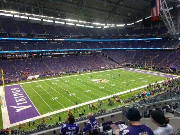 U.S. Bank Stadium, section: 239, row: 5, seat: 5