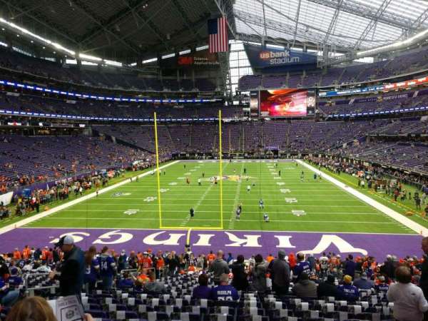 U.S. Bank Stadium, section: 141, row: 26, seat: 12