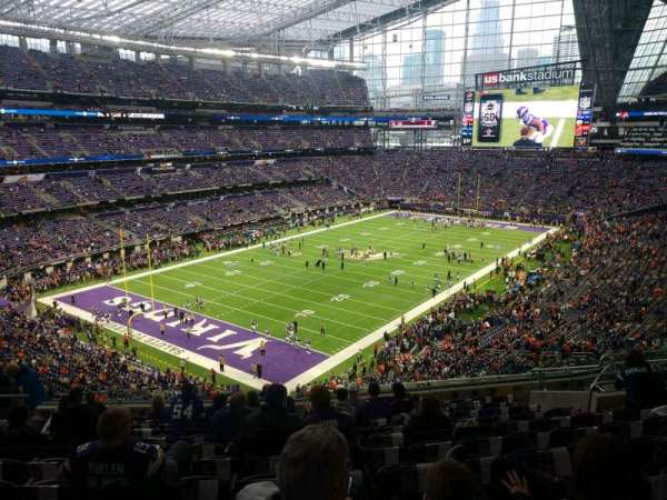 U.S. Bank Stadium, section: 219, row: 12, seat: 12