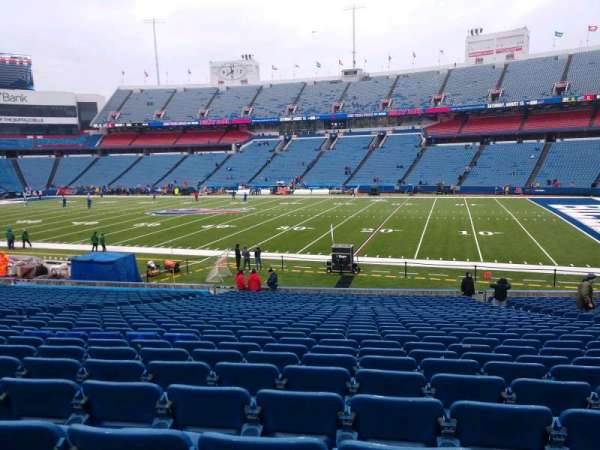 Highmark Stadium, section: 109, row: 29, seat: 10