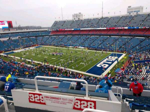 Highmark Stadium, section: 328, row: 14, seat: 8
